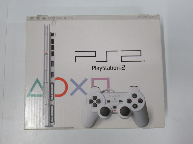 PlayStation2 SCPH-75000 cw（セラミックホワイト） │ レトロゲーム 